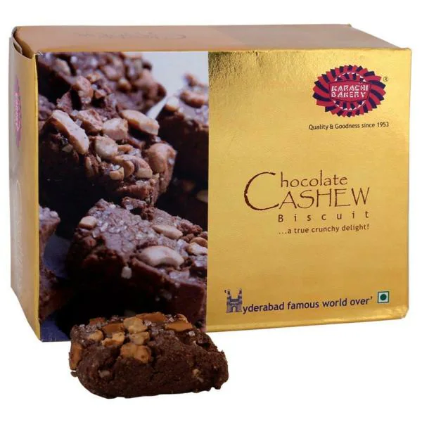 Karachi Bakery Chocolate Cashew Biscuits 250 g JioMart