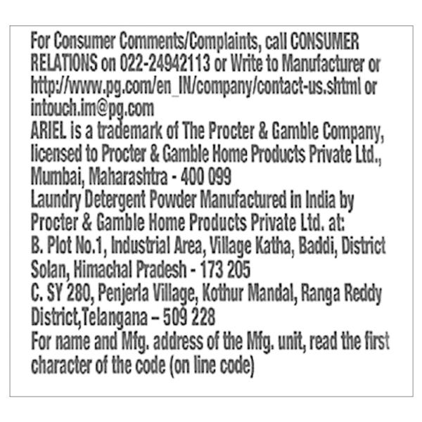 Ariel Colour Care Detergent Powder 2 kg JioMart