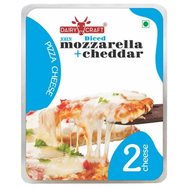 Dairy Craft 2 Diced Pizza Cheese 200 g (Pack) JioMart