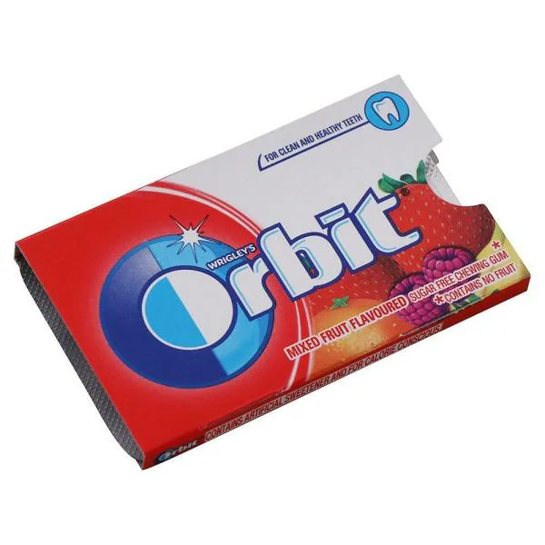 Wrigley's Orbit Mixed Fruit Sugar Free Chewing Gum 8.8 g JioMart