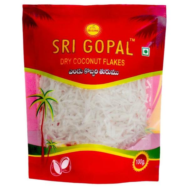 Sri Gopal Dry Coconut Flakes 100 g JioMart