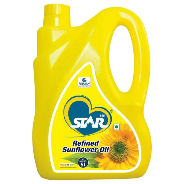 STAR 555 Refined Sunflower Oil 5 L JioMart