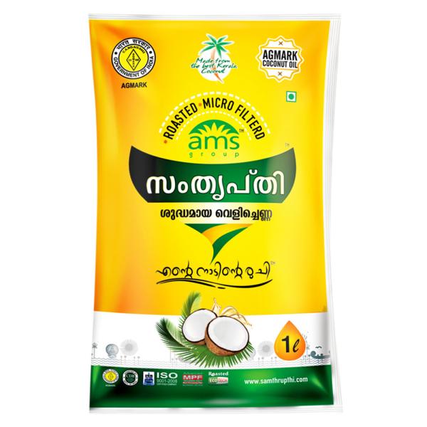 AMS Samthrupthi Coconut Oil 1 L JioMart