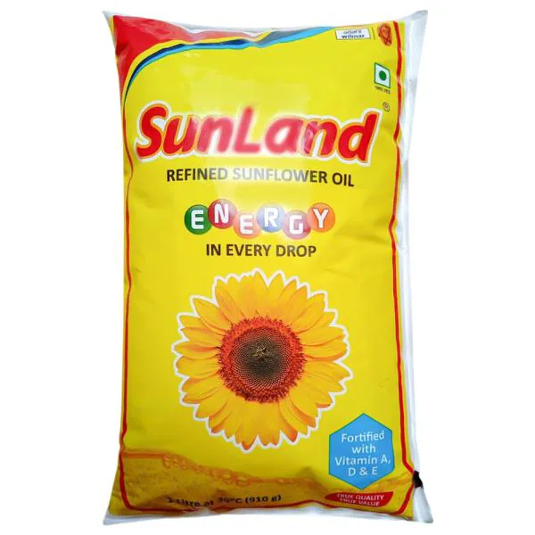 Sunland Refined Sunflower Oil 1 L JioMart