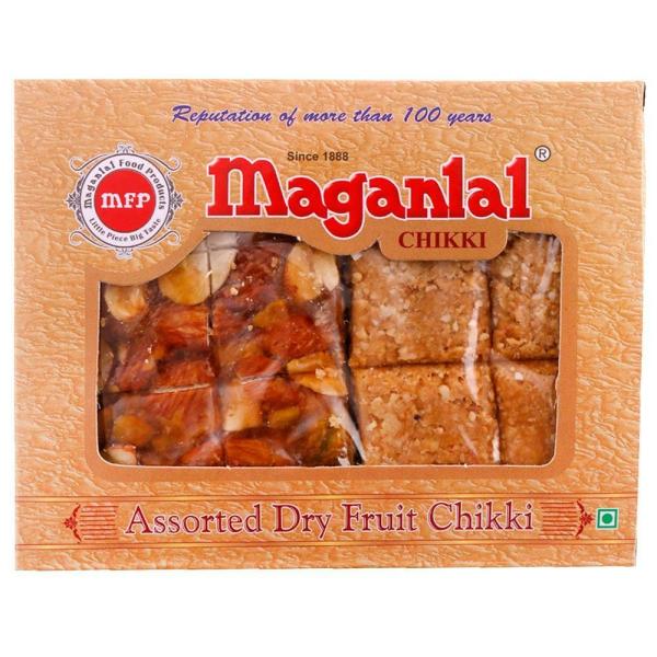 Maganlal Assorted Dry Fruit Chikki 250 g JioMart