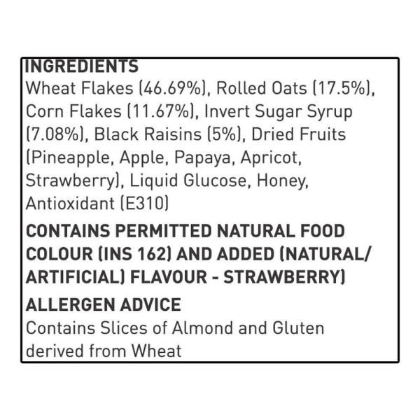 GAIA Crunchy Real Fruit Muesli 1 kg JioMart