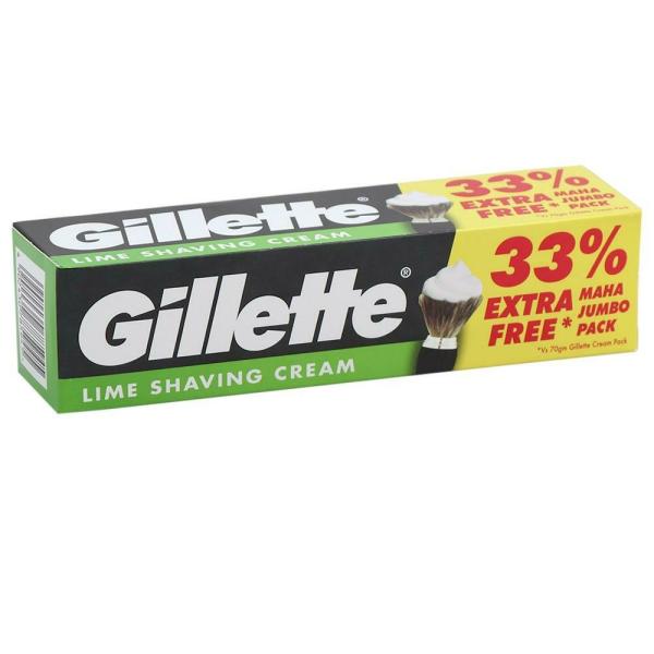 Gillette Lime Shaving Cream 70 g JioMart Express