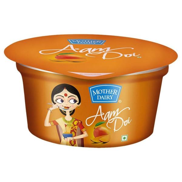 Mother Dairy Aam Doi 85 g (Container) JioMart