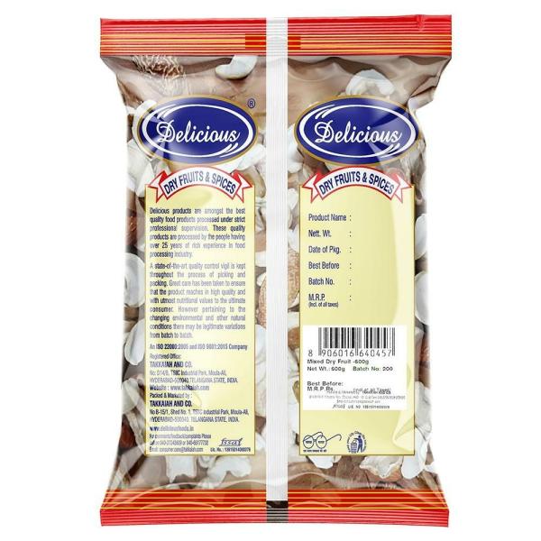 Delicious Mixed Dry Fruits 500 g JioMart