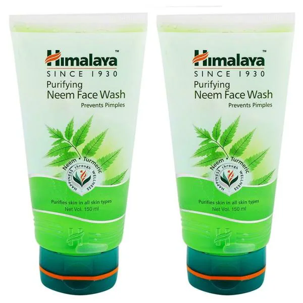 Himalaya Neem Purifying Face Wash 150 ml (Pack of 2) JioMart