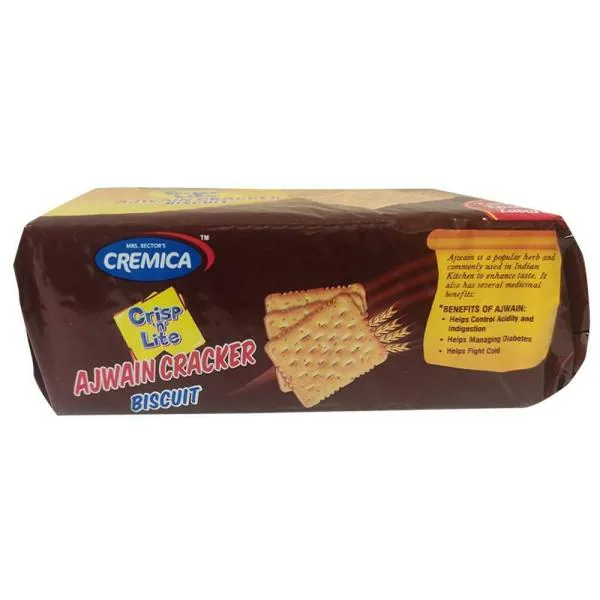 Cremica Crisp 'n' Lite Ajwain Crackers 88 g JioMart
