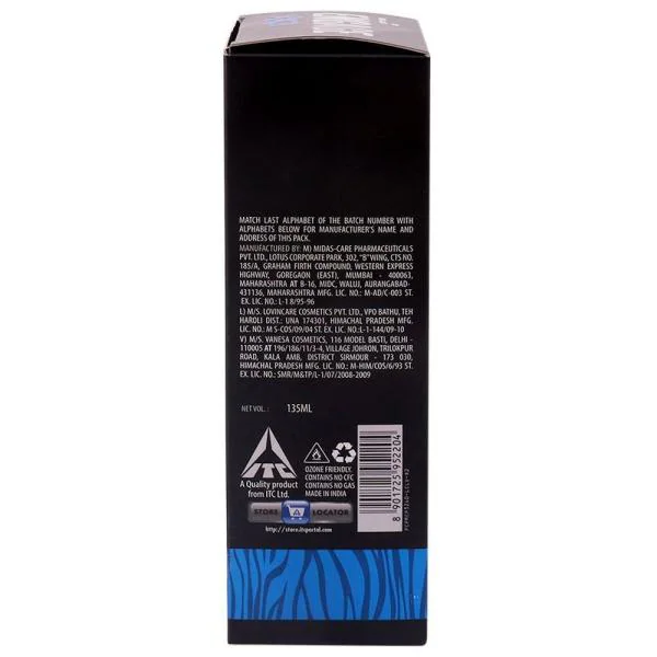 Engage Man XX3 Cologne Spray 135 ml JioMart