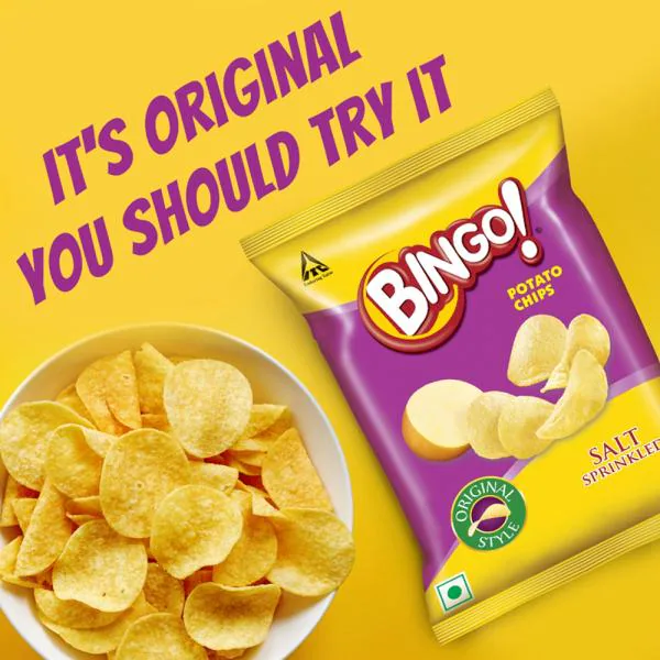 Bingo Salt Sprinkled Potato Chips 21 g JioMart