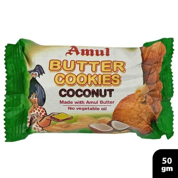 Amul Coconut Butter Cookies 50 g JioMart