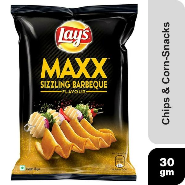 Lay's Maxx Sizzling Barbeque Potato Chips 30 g JioMart