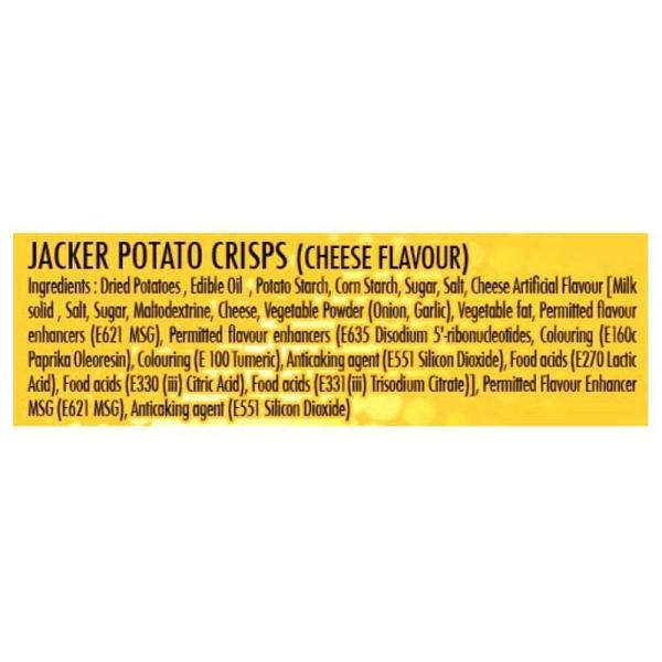 Jacker Cheese Potato Chips 160 g JioMart