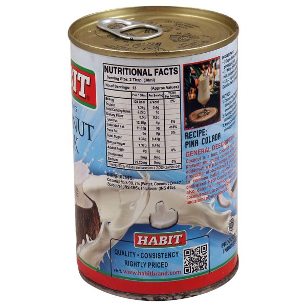 Habit Coconut Milk 400 ml JioMart
