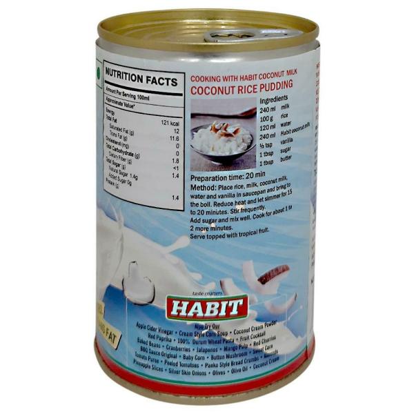 Habit Coconut Milk 400 ml JioMart