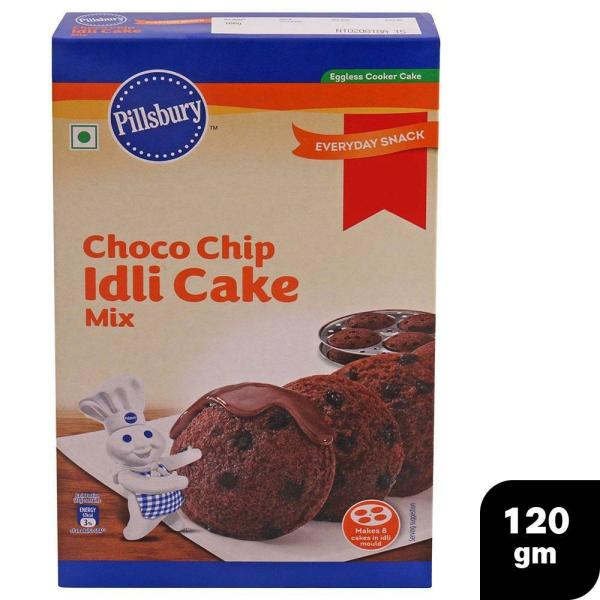 Pillsbury Eggless Choco Chip Idli Cake Mix 120 g JioMart