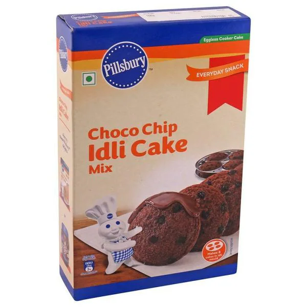 Pillsbury Eggless Choco Chip Idli Cake Mix 120 g JioMart