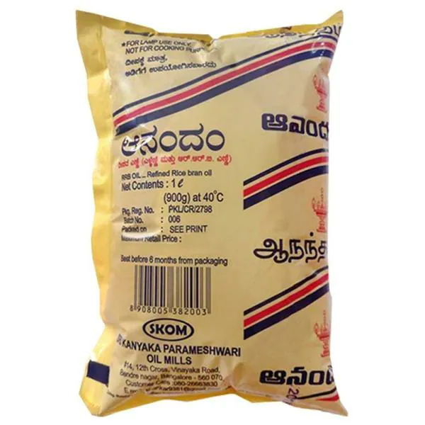 Anandam Deepam Oil Pouch 1 L JioMart