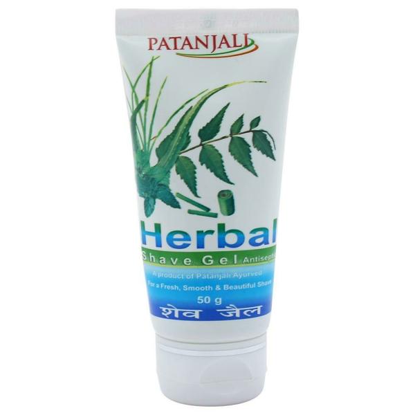 Patanjali Herbal Antiseptic Shaving Gel 50 g JioMart