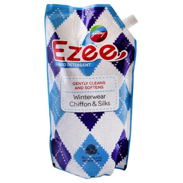 Godrej Ezee Winterwear, Chiffon & Silks Liquid Detergent 1 kg (Buy 2