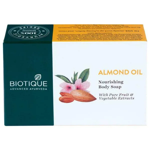 Biotique Almond Oil Nourishing Body Soap 75 g JioMart