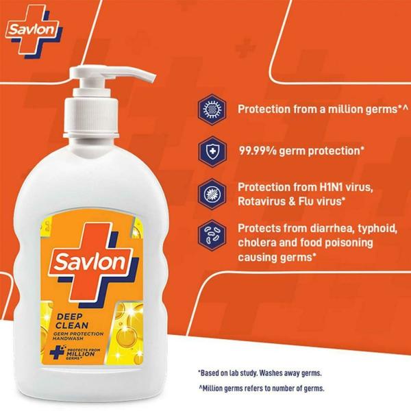 Savlon Deep Clean Germ Protection Handwash 200 ml JioMart
