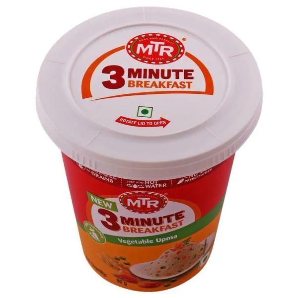 MTR 3 Minute Breakfast Vegetable Upma Mix 80 g JioMart