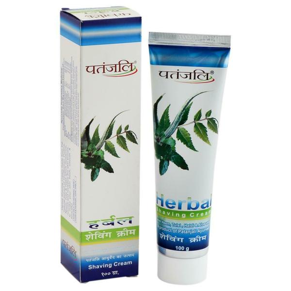 Patanjali Herbal Shaving Cream 100 g JioMart