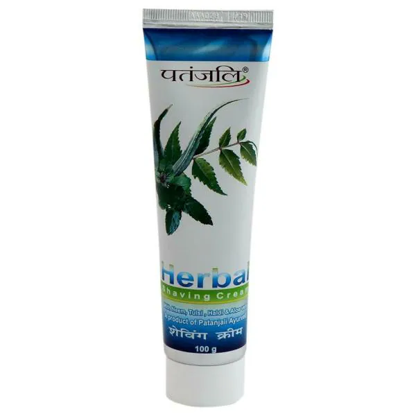 Patanjali Herbal Shaving Cream 100 g JioMart