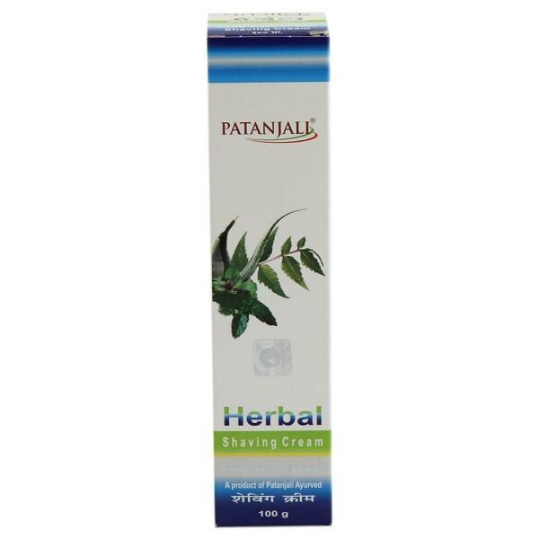 Patanjali Herbal Shaving Cream 100 g JioMart