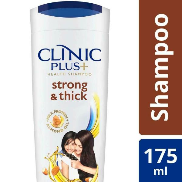 Clinic Plus+ Strong & Thick Almond Oil Health Shampoo 175 ml JioMart