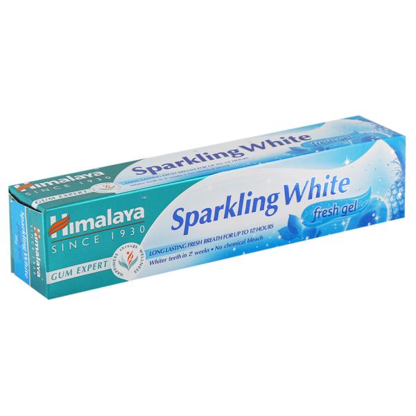 Himalaya Sparkling White Gel Toothpaste 80 g JioMart