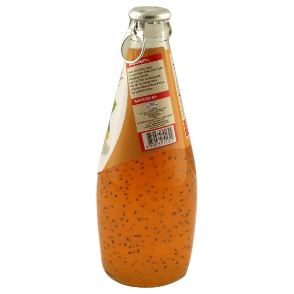 American Style Basil Seed Orange Drink 290 ml JioMart