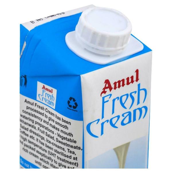 Amul Fresh Cream 250 ml (Tetra Pak) JioMart