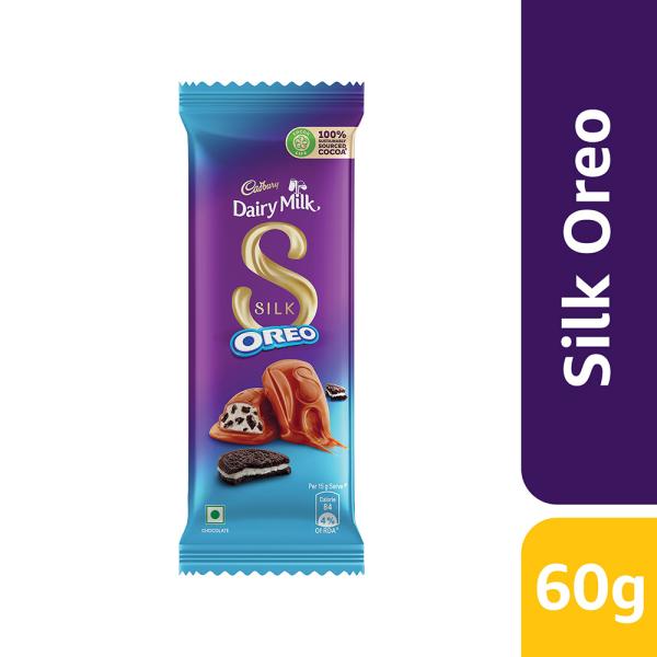 Cadbury Dairy Milk Silk Oreo Chocolate 60 g JioMart