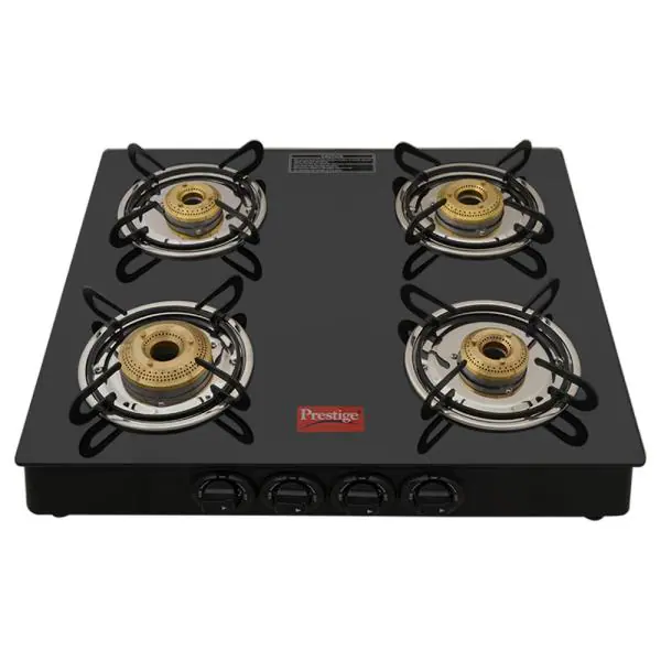 Prestige Marvel Black Glass Top 4 Burner Gas Stove JioMart