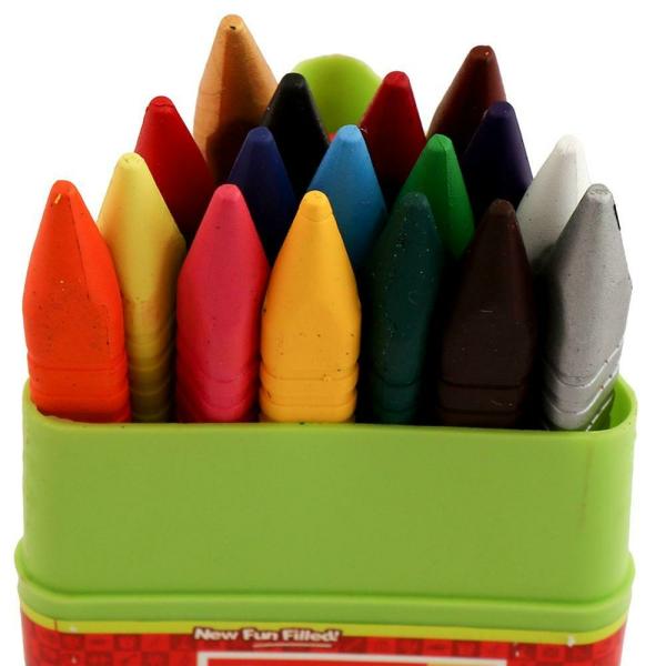 Camel Triangular Plastic Crayons (17 Shades) JioMart