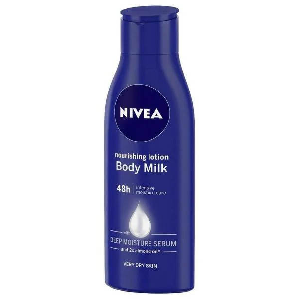 Nivea Body Milk Nourishing Body Lotion with 2x Almond Oil for 48H