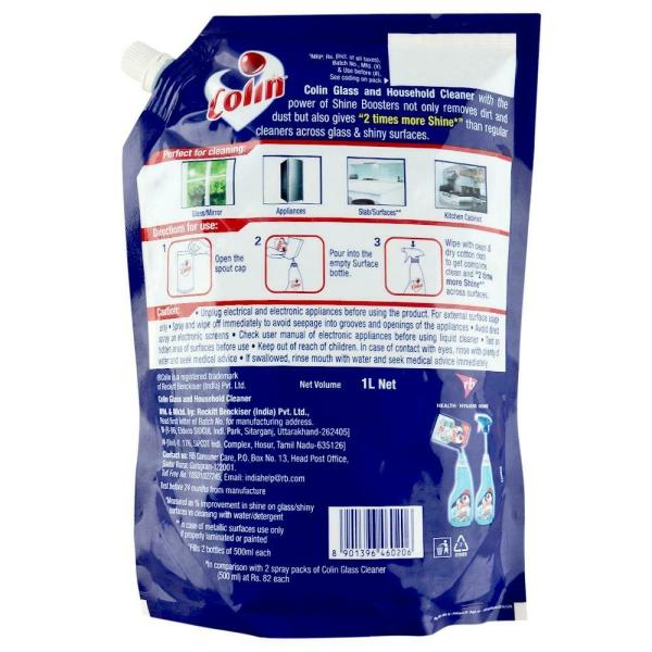 Colin Glass and Household Cleaner Refill 1 L JioMart