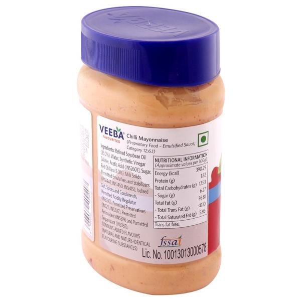 Veeba Chilli Eggless Mayonnaise 275 g JioMart