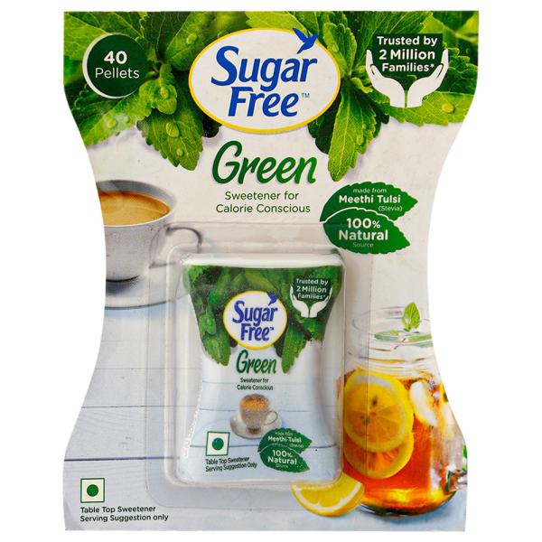 Sugar Free Green Table Top Sweetener 40 Pellets JioMart