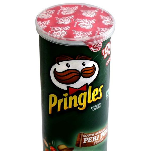 Pringles South African Style Peri Peri Potato Crisps 107 g JioMart
