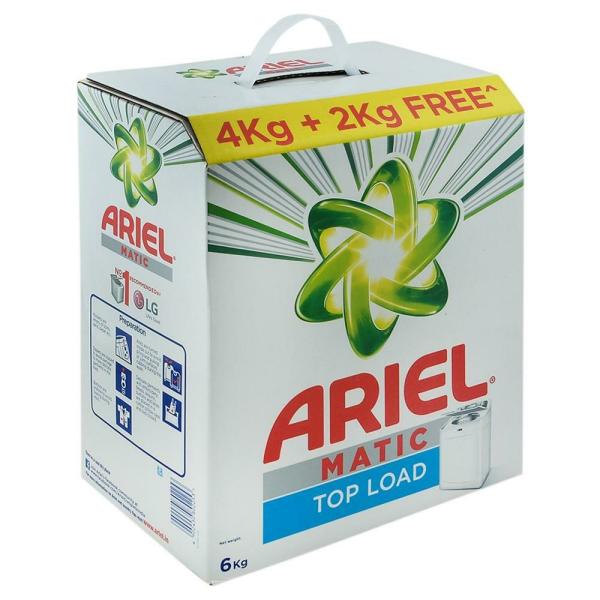 Ariel Matic Top Load Detergent Powder 4 kg (Get Extra 2 kg Free) JioMart