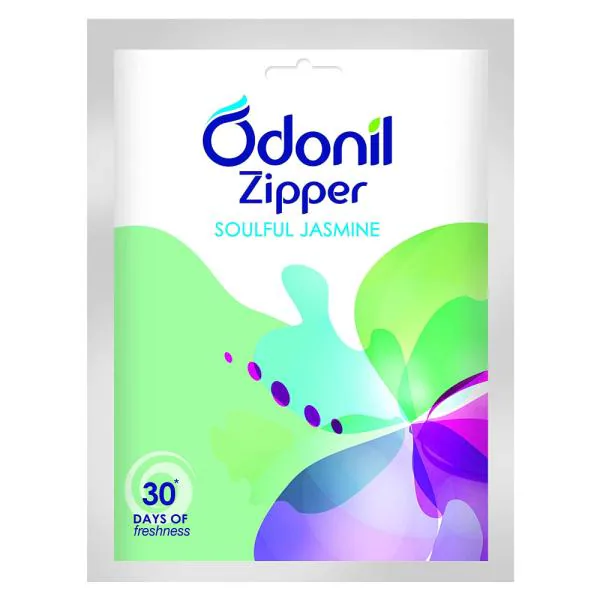 Odonil Zipper Soulful Jasmine Air Freshener 10 g JioMart