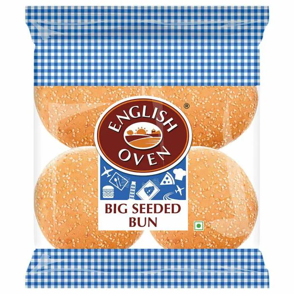 English Oven Big Seeded Bun 300 g JioMart