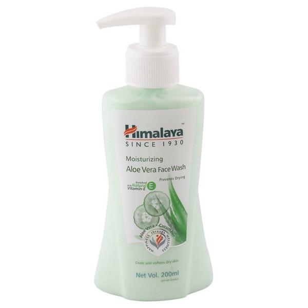 Himalaya Aloe Vera Moisturizing Face Wash for Dry Skin 200 ml JioMart