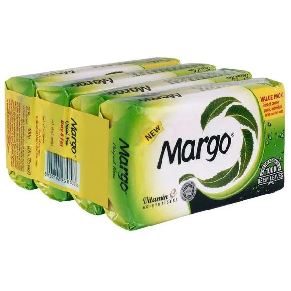 Margo 100 Original Neem Soap 75 g (Pack of 4) JioMart